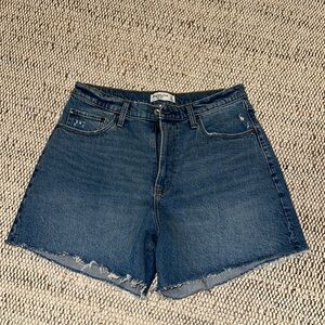 Abercrombie curve love high rise dad short